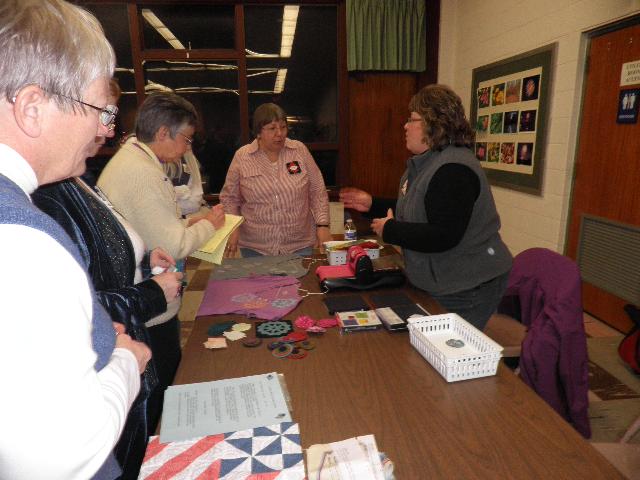 January 2012 Guild Meeting Program - Mini Workshops     