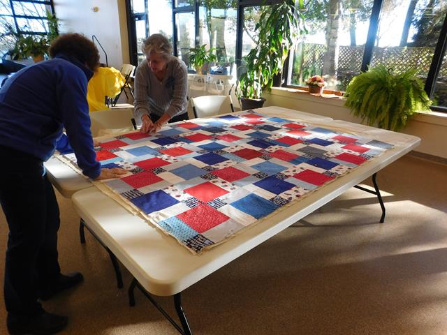 Veterans Quilts Sew In - November 2017